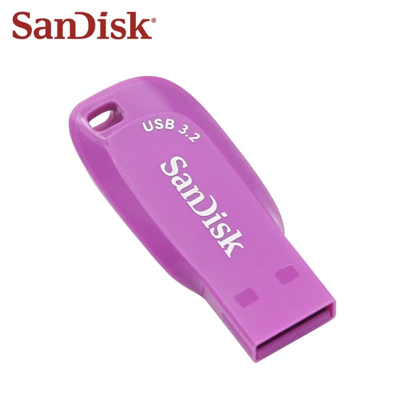محرك أقراص فلاش SanDisk USB 3.2 بسعات 128GB و64GB و32GB بسرعة تصل إلى 100Mb/s ذاكرة تخزين أصلية للكمبيوتر U disk - 4