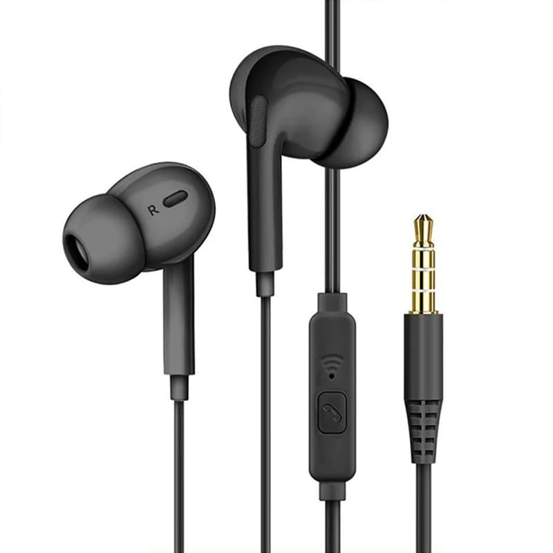 العالمي سماعة 3.5 مللي متر جاك سماعات أذن سلكية مع ميكروفون HiFi سماعات أذن استريو سماعات رياضية لشاومي سامسونج Redmi POCO