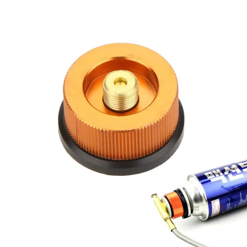 Outdoor Camping Stove Gas Tank Adapter Propane Tank Adapter Gas Burner Conversion Head Camping Gear - 4
