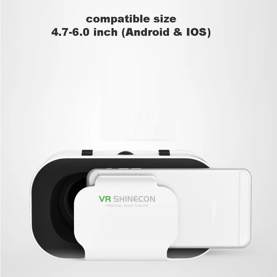 نظارات Shinecon VR ثلاثية الأبعاد للواقع الافتراضي مع عدسات للهواتف الذكية - 3