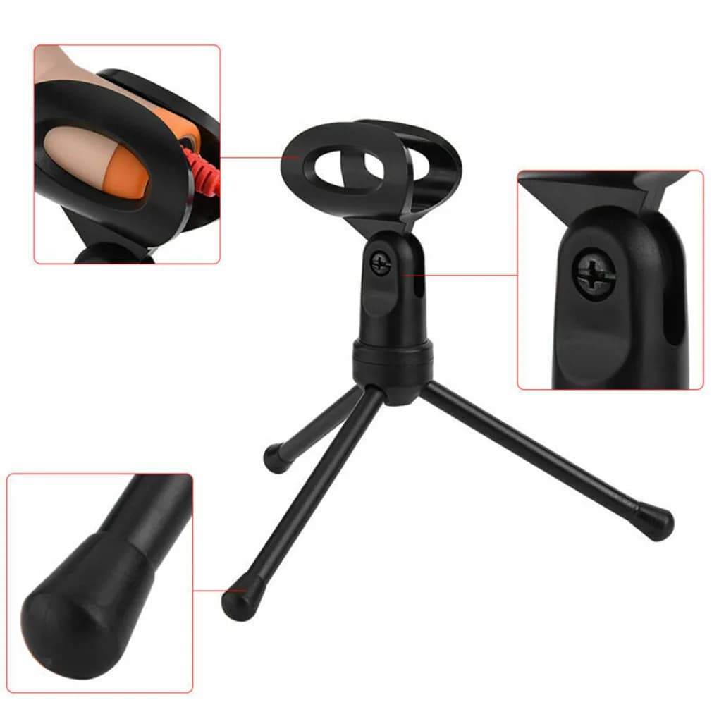 Professional Condenser Wired Microphone Mic For PC Karaoke Sound Room Gaming Audio Sing Machine System Live Streaming Kits Gamer - 6