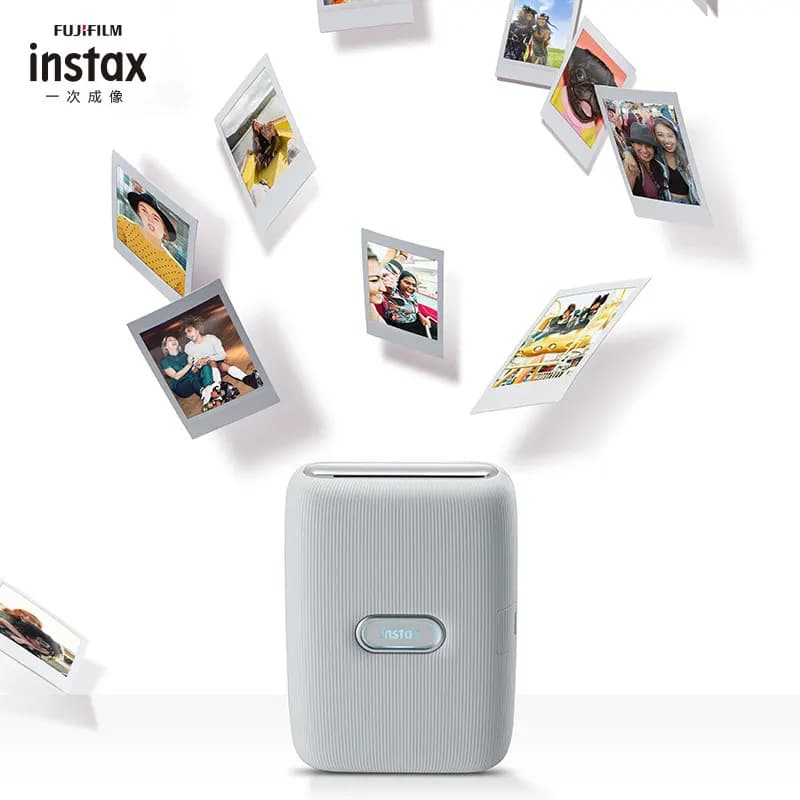كاميرا Fuji جديدة Fujifilm Instax Mini Link 2 Link 3 طابعة طابعات صور Instax لكاميرات الهواتف الذكية تطبيق الهاتف الذكي آلة أفلام هدية - 4