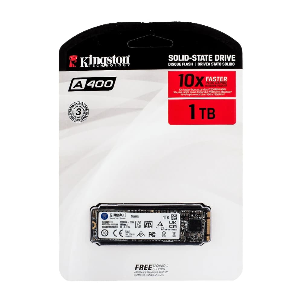 كينجستون A400-NGFF SSD M.2 2280 أقراص الحالة الصلبة الداخلية 2 تيرا بايت 1 تيرا بايت 480 جيجا بايت 240 جيجا بايت 120 جيجا بايت M.2 SSDs قرص صلب SATA لجهاز الكمبيوتر المحمول وسطح المكتب - 2