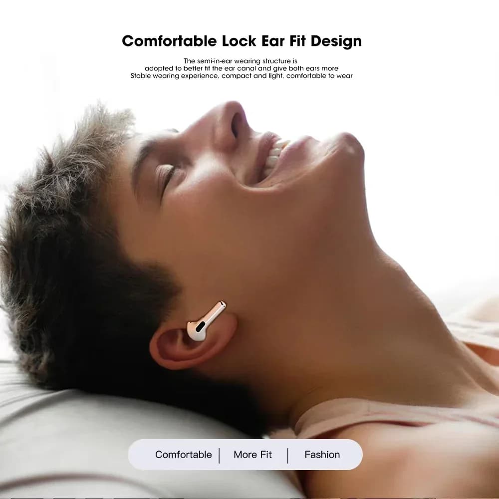 New Mini In-Ear Wireless Earphones Bluetooth 5.3 Sports Headphones HD Call HiFi Headset Earbuds With Mic - 3