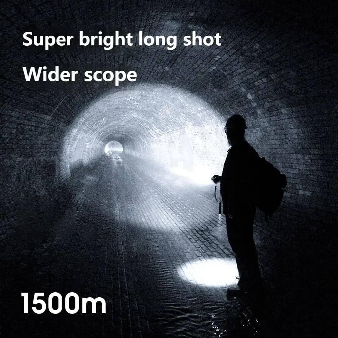 Philips SFL1236 High Power LED Flashlight with 4 Lighting Mode Portable Rechargeable led Lamp for Outdoor Camping Lights - 3