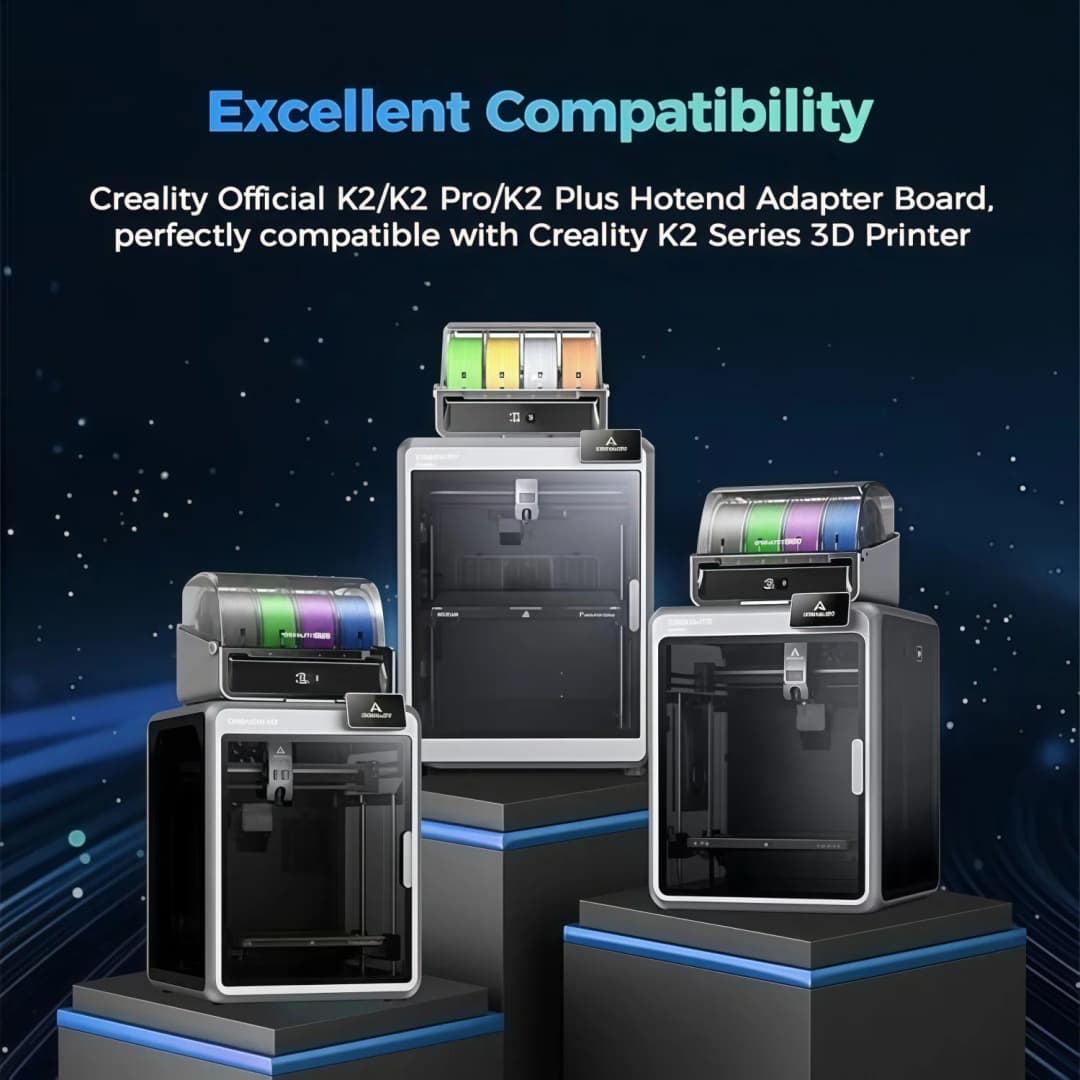 لوحة محول هوت إند رسمية من كرياليتي K2/K2 برو/K2 بلس، لوحة محول كابل هوت إند للطابعة ثلاثية الأبعاد سلسلة K2 من كرياليتي - 5