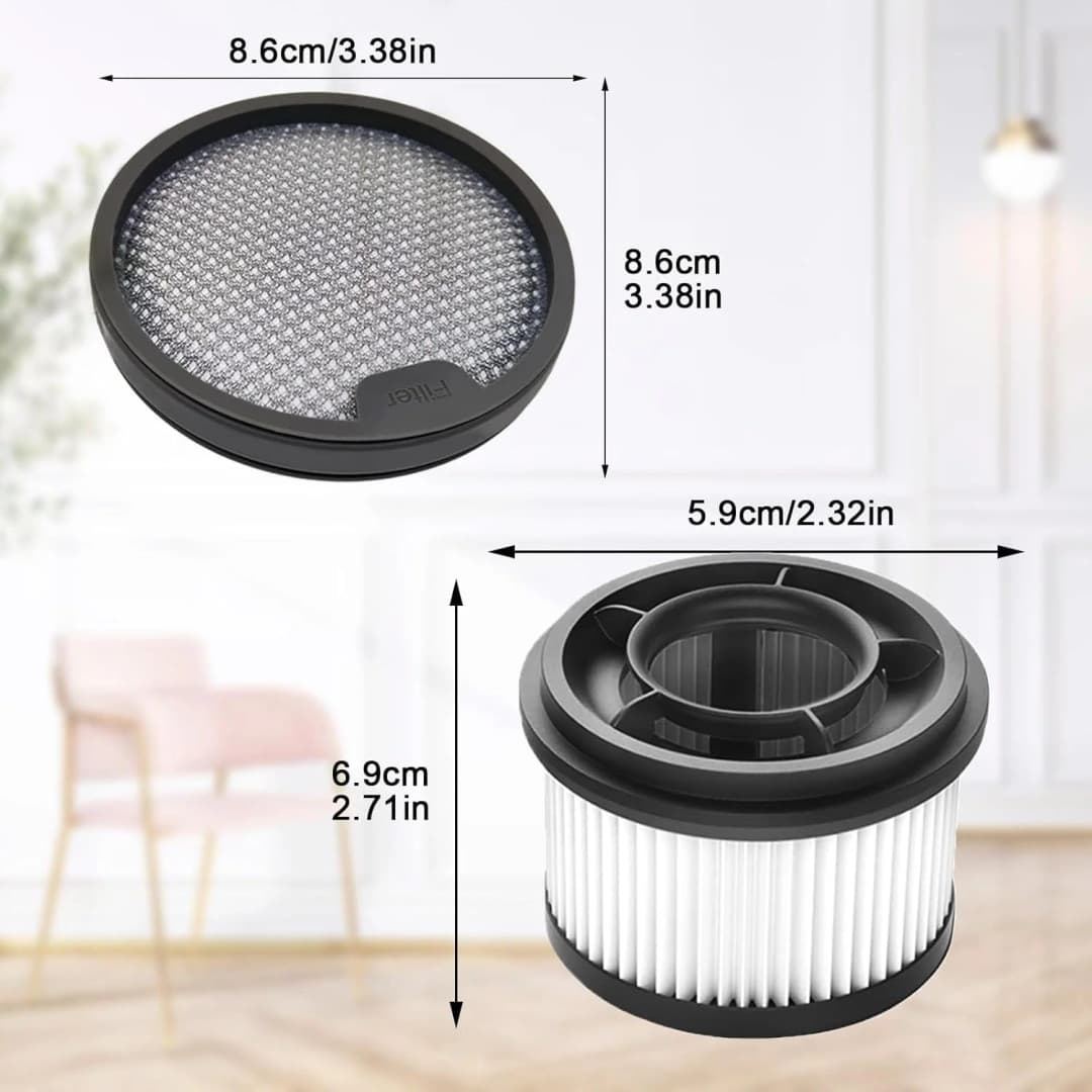 Dreame T10 / T20 / T20 Pro / T30 / T30 Neo / R10 / R10 Pro / R20, For Xiaomi G9 / G10 Replacement Parts Pre Post Filter - 5