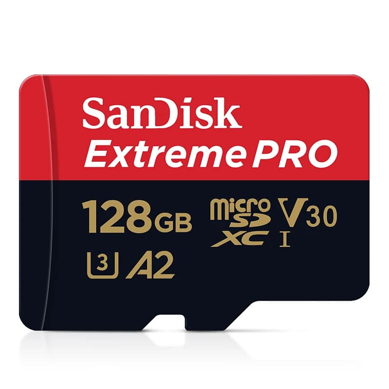 سان ديسك اكستريم برو فلاش 128 جيجابايت بطاقة مايكرو اس دي SDXC UHS-I 400 جيجابايت 256 جيجابايت 64 جيجابايت U3 V30 بطاقة ذاكرة محول لكاميرا دي جي اي
