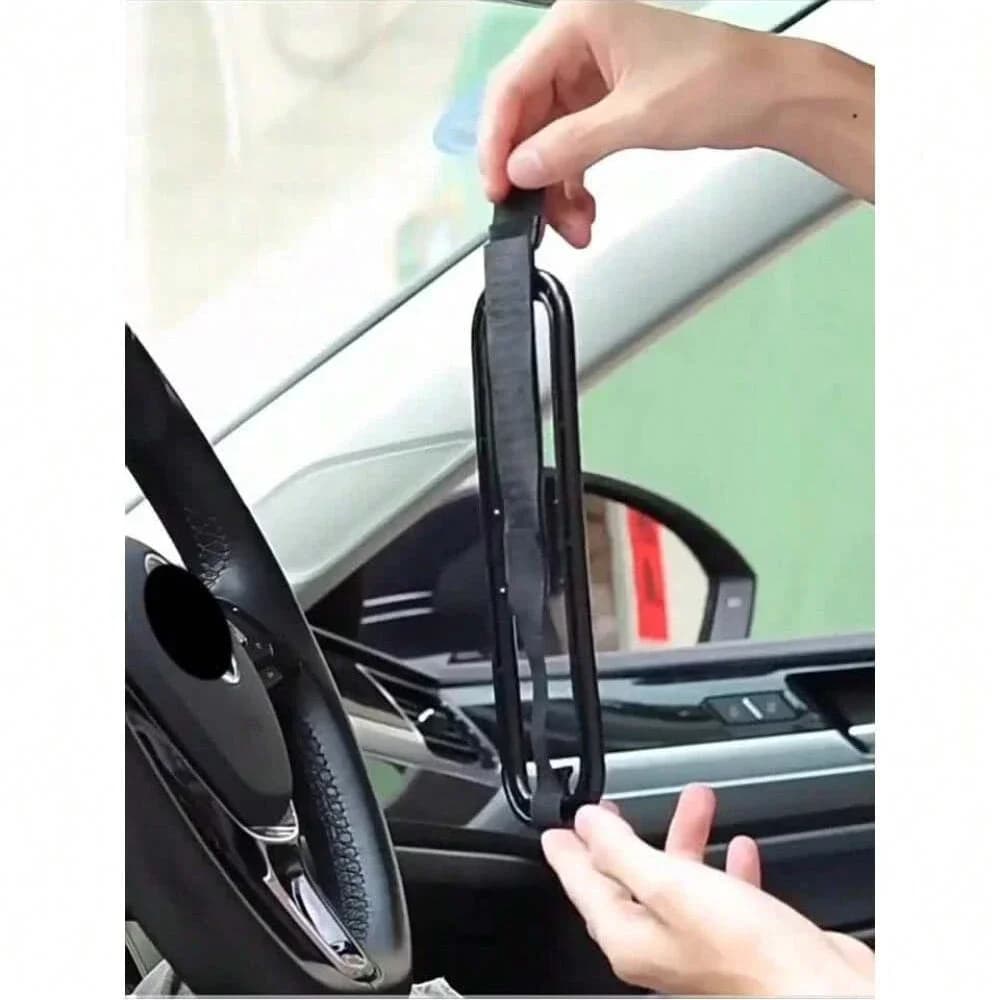 منظم مناديل ورقية للسيارةاجعل داخلية سيارتك أنيقة ومنظمة مع علبة مناديل حاجب الشمس الإبداعية - 5