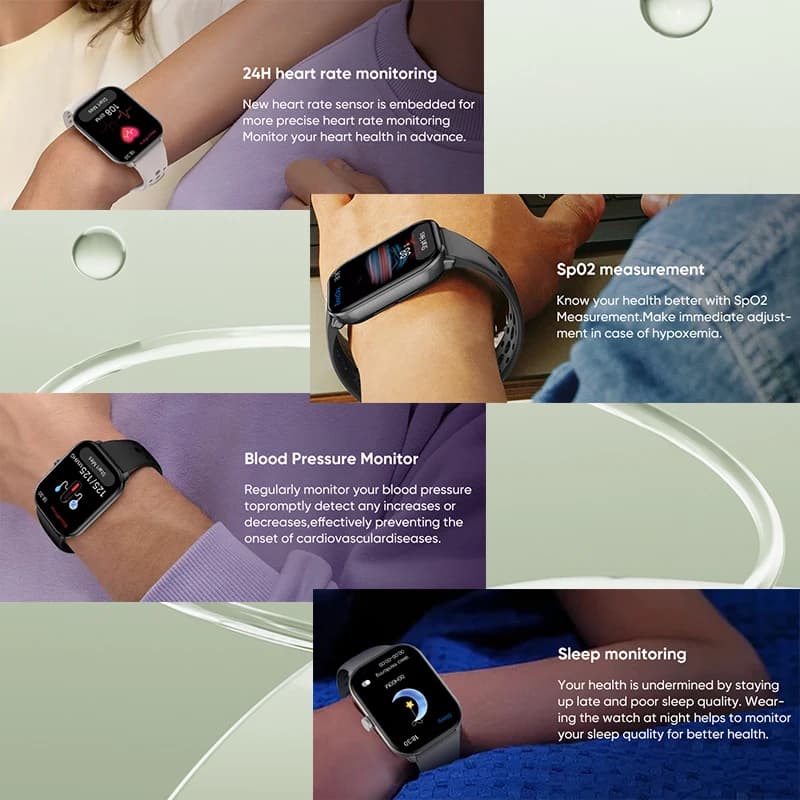 Watch 5 Smart Watch Global Version Men Women HD AMOLED Screen Heart Rate Bluetooth Call GPS Track Waterproof Sports Smartwatches - 5