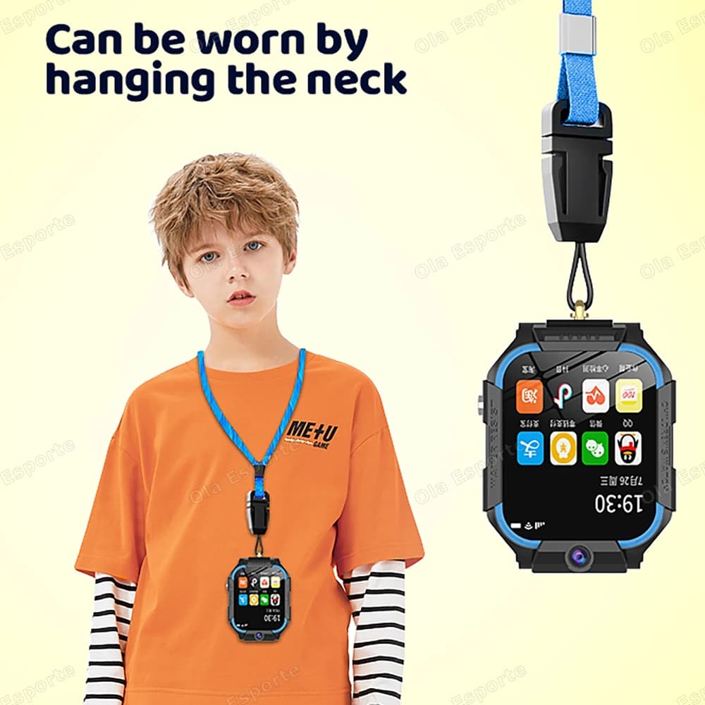 New Kids 5G Smart Watch SOS GPS+BDS/GLONASS Location Phone Call Camera Child Smartwatch 1.83 Inch WIFI Waterproof For Watch Gift - 6