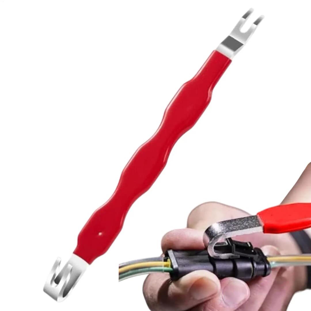 1PC Car Electrical Terminal Connector Separator Disassembly Tool Double Ended Design Auto Repair Disconnect Puller Tool - 2