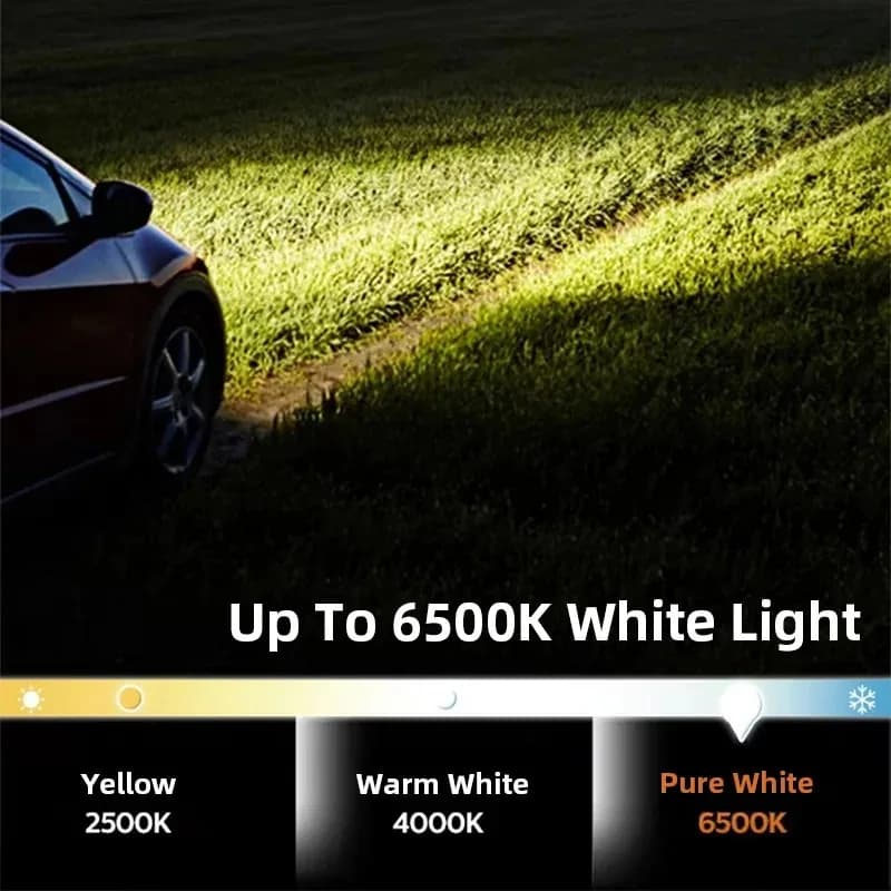 فيليبس H4 H7 LED ألتنيون 3500R كشاف سيارة H11 HB3 HB4 HIR2 6500K أبيض ساطع 9005 9006 9012 30 واط طاقة ضوء مدمج في الدرايفر - 4