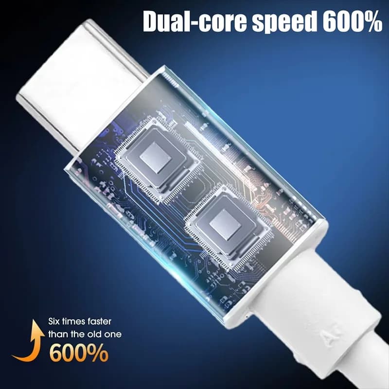كابل بيانات شحن سريع 2.4A USB C إلى Micro USB نوع C ذكر إلى Micro USB ذكر محول شاحن سريع لهواوي سامسونج شاومي - 6