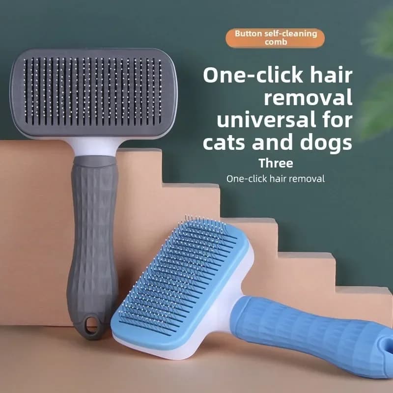 لإكسسوارات القطط معدات تنظيف الكلاب منتجات القطط فرشاة تجميل مقاومة للانزلاق مشط إزالة شعر الحيوانات الأليفة أدوات ولوازم للمنزل والحديقة