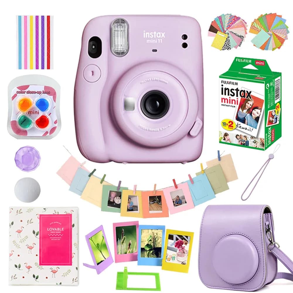 كاميرا فورية Fuji Fujifilm Instax Mini 11 لطباعة الصور الفورية مع تحسينات