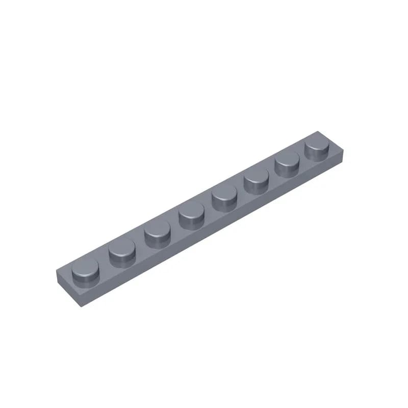 Gobricks GDS-506 Plate 1 x 8 compatible  with lego 3460 pieces of children's DIY building block Particles Plate DIY - 6