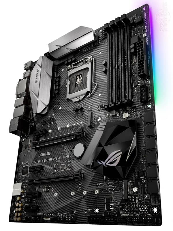لوحة أم آسوس ROG STRIX B250F للألعاب، مقبس LGA 1151، DDR4، B250، SATA3، USB3.0، مستعملة للجيل السادس أو السابع - 3