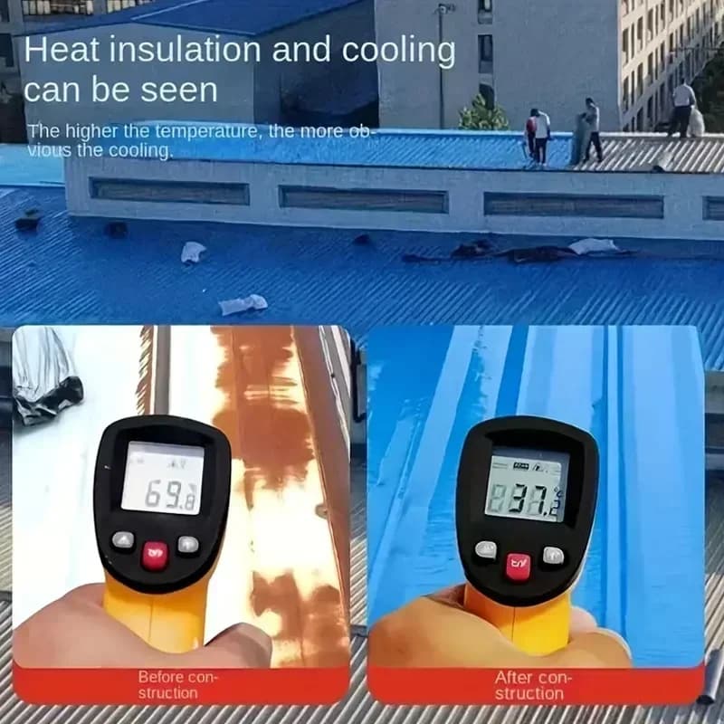 Waterproof leak repair Self-adhesive coil roof Iron sheet leak repair sticker Strong waterproof tape - 3