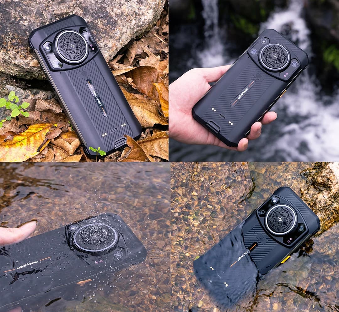 Ulefone Armor 21 16GB RAM 256GB ROM ，Android15  Helio G99 6nm, 64MP Camera,24MP Night Vision Camera ,9600mAh.6.58"120Hz.NFC - 6