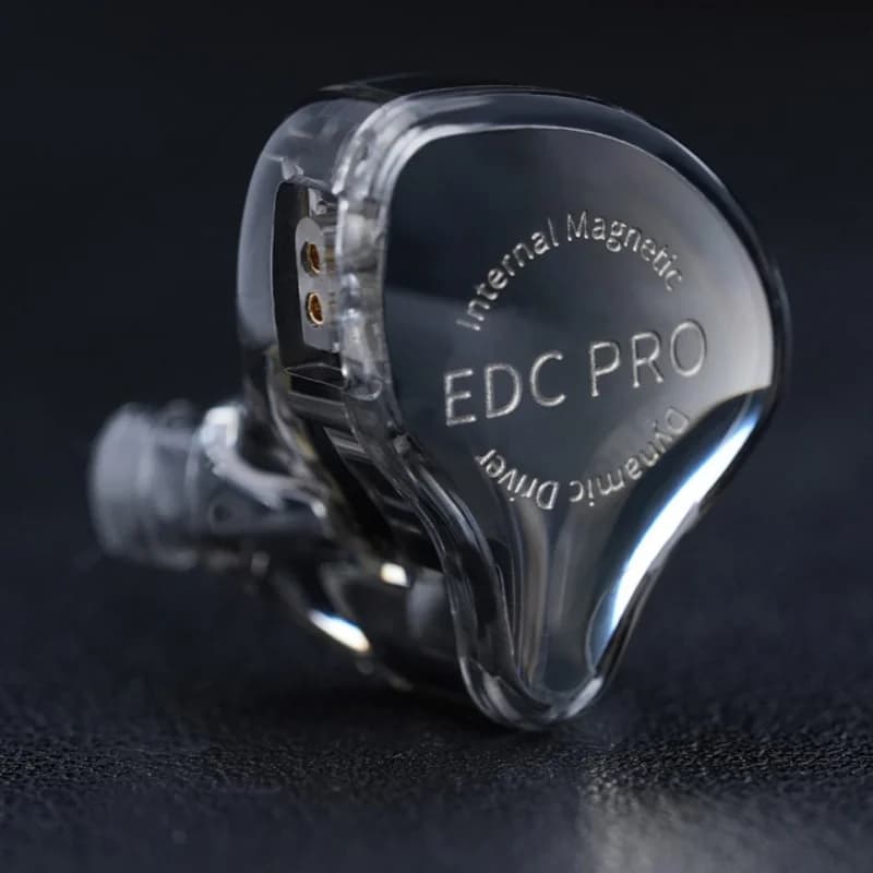 KZ EDC PRO High-Sensitivity Large Dynamic Earphone , Silver Plated Cable \ OFC Flat Cable Optional - 4