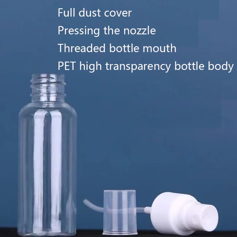 Refillable Bottles Empty Spray Bottle Transparent Plastic Perfume Bottles Mini Cosmetic Spray Bottle Atomizer 20/30/50 ML - 4