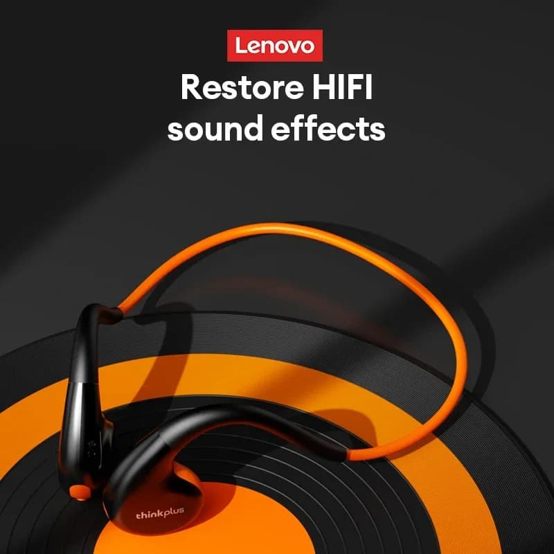 Lenovo-X7 التوصيل الهواء سماعة ، سماعات بلوتوث لاسلكية 5.3 ، التوصيل العظام ، سماعة الرياضة ، في الهواء الطلق سماعات الأذن ميك ، الأصلي - 6