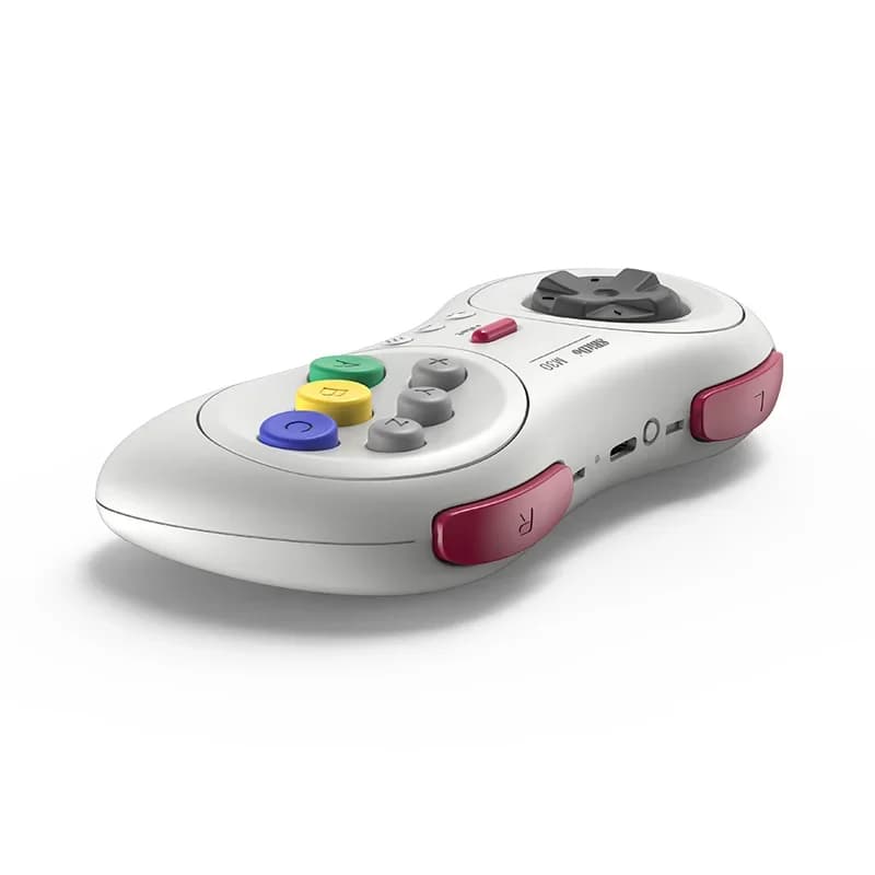 وحدة تحكم 8Bitdo M30 بلوتوث، يد تحكم لنينتندو سويتش وPC وويندوز وستيم وأندرويد، بتصميم Sega Genesis Mega Drive - 3