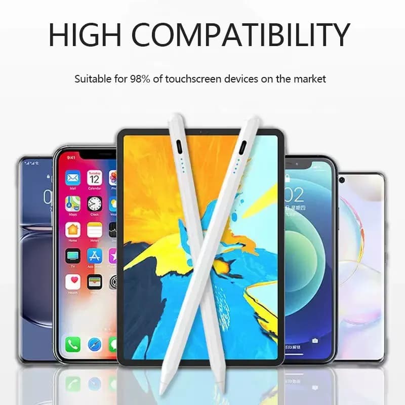 قلم سعوي للآيباد والهواتف المحمولة والأجهزة اللوحية، متوافق مع Huawei Honor وApple، قلم كتابة ورسم وتوقيع، قلم لمس - 5