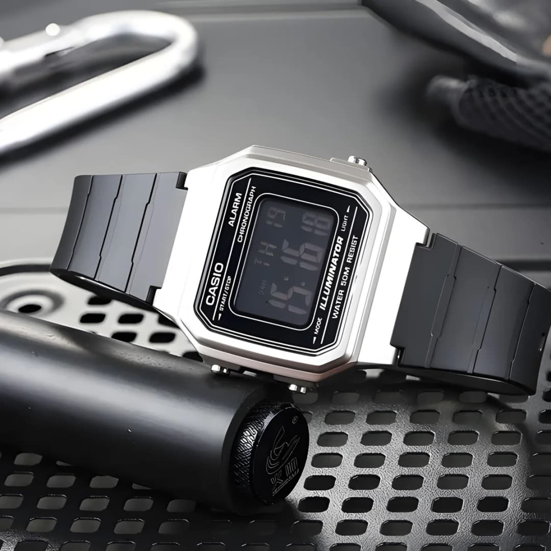 Casio watch for men sports top luxury set square Relogio Masculino часы мужские  W-217H series - 3