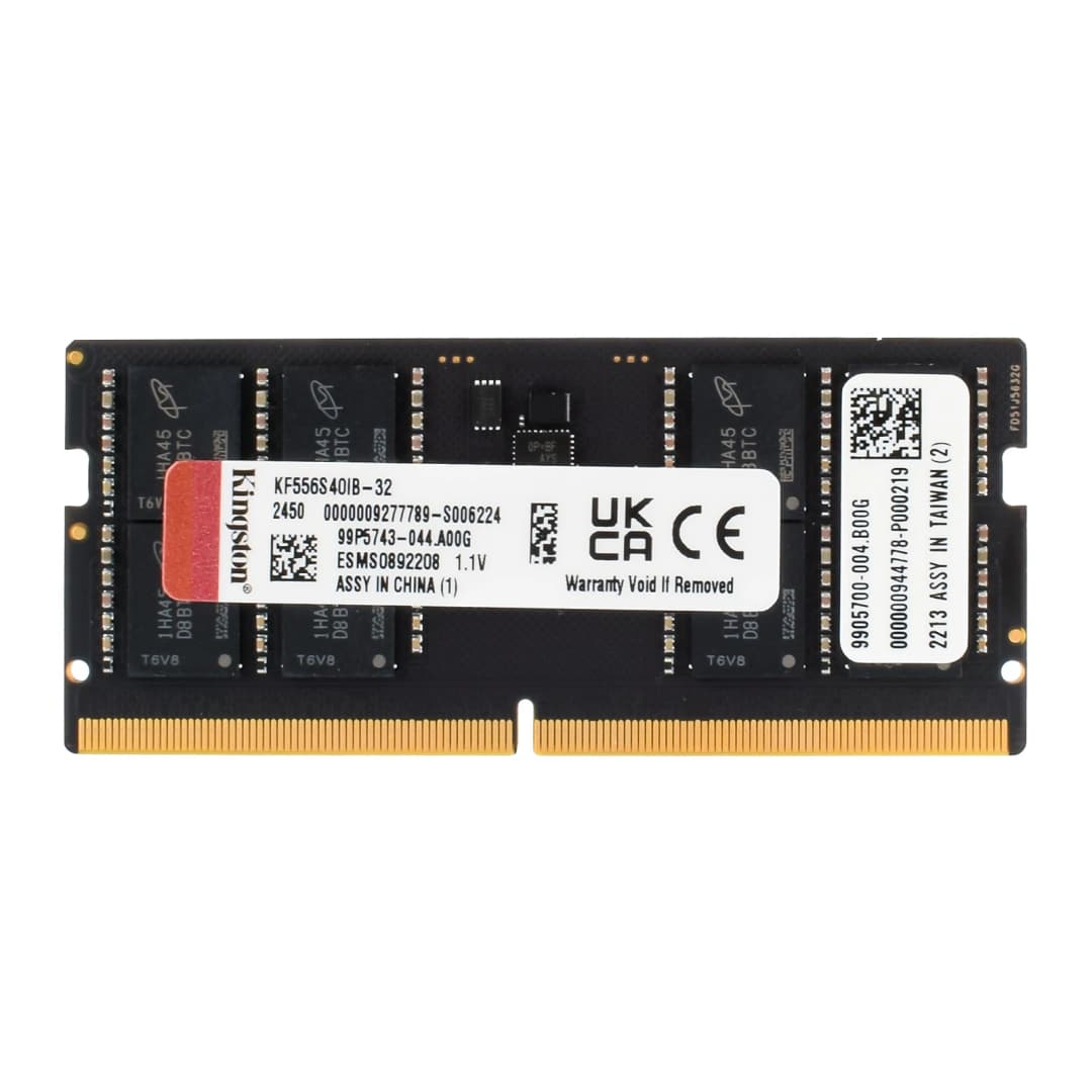 Kingston FURY Impact DDR5 RAM 32 16 8GB 5600MHz 4800 5200MHz SODIMM Memory 260Pin SODIMM PC5-34800 41600 44800 DDR5 Notebook RAM - 5