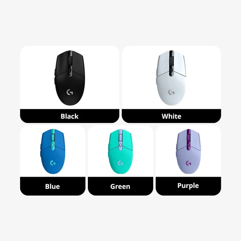ماوس ألعاب لوجيتك G304/G305 دقيق، تشغيل فعال، خفيف الوزن ومريح للاستخدام طويل الأمد دون ضغط - 2
