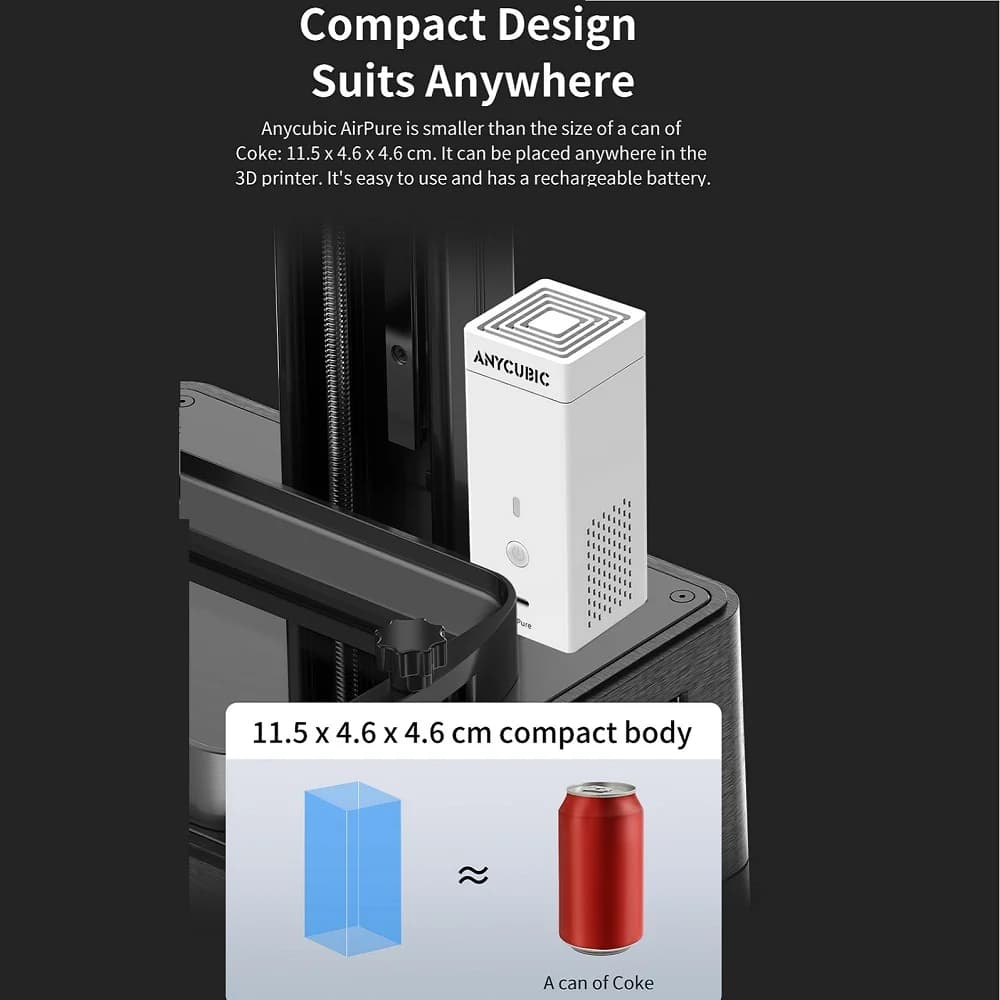 ANYCUBIC 3D Printer Parts Air Purifier 2 pcs/lot 3d Printers Accessory for Photon Series Photon LCD 3D Printers - 3