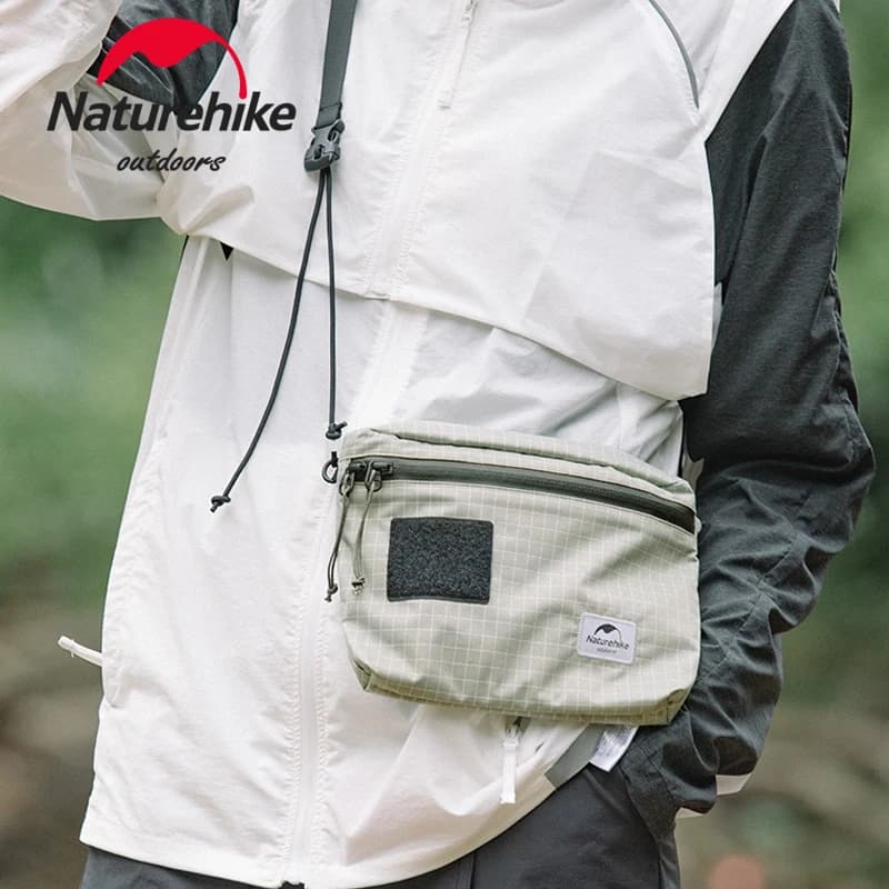 Naturehike Mia حقيبة كتف صغيرة عارضة سعة 3 لتر لحقيبة الكتف للتنزه في الحديقة والخروج