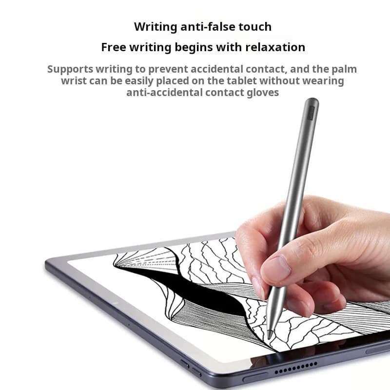 قلم Lenovo Xiaoxin Active Stylus (الجيل الثاني) - 4096 مستوى ضغط، تثبيت مغناطيسي، لمس سعوي لأجهزة Lenovo اللوحية، رسمي - 5