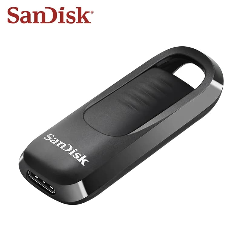 محرك أقراص فلاش SanDisk Ultra Slider CZ480 قلم محرك أقراص 64GB 128GB 256GB سرعات قراءة حتى 400MB/s USB 3.2 Type-C فلاش ديسك للكمبيوتر اللوحي - 3