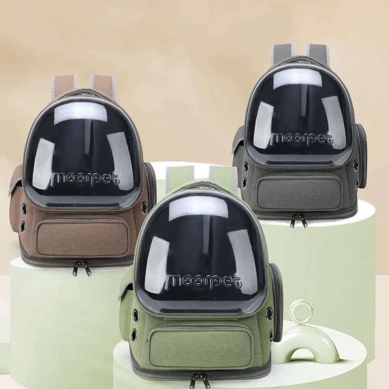 Transparent Pet Cat Carrier Bag Outdoor Travel Backpack for Cats Small Dogs Breathable Cat Carrying Bag Pet Supplies - 2