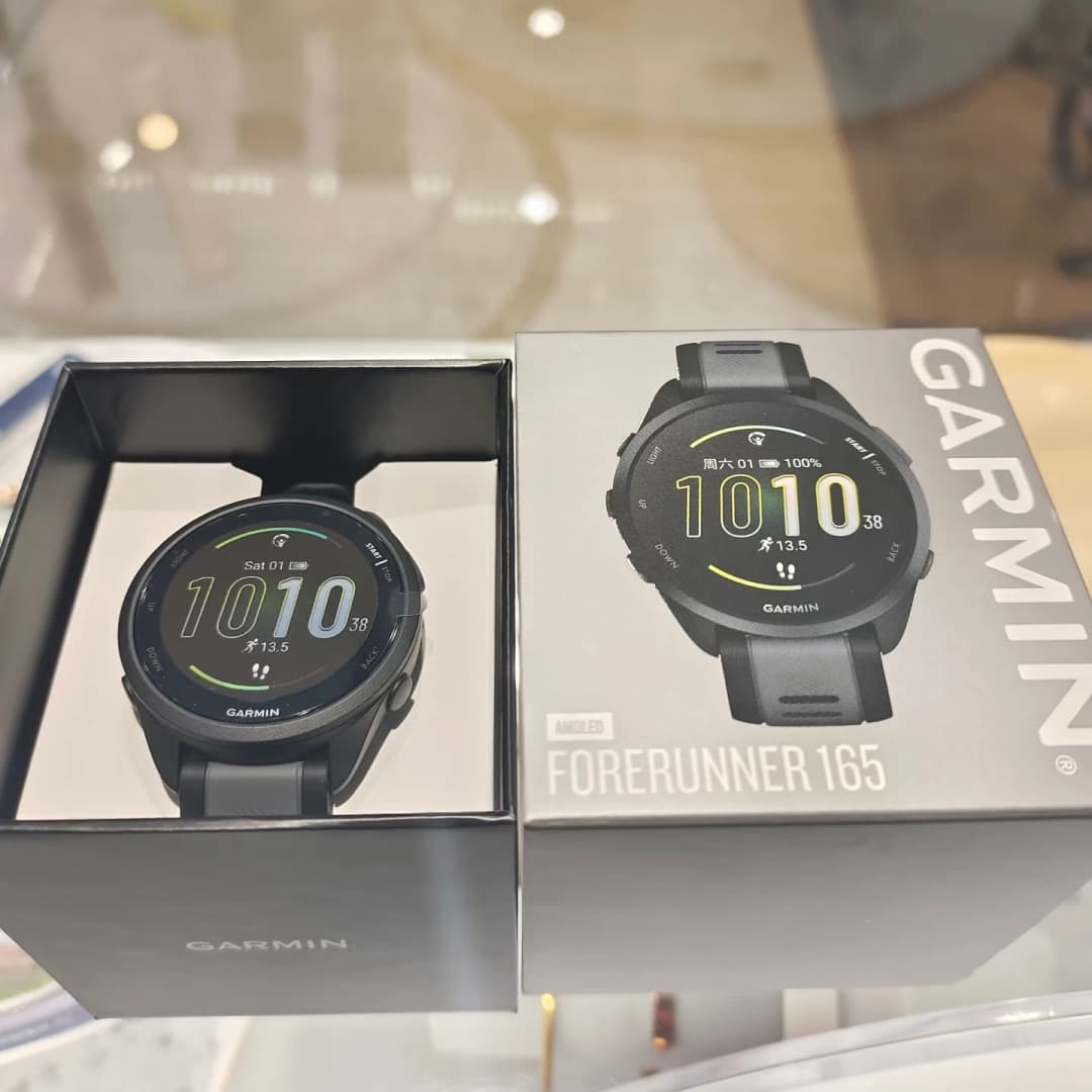 Garmin Forerunner 165 1.2”AMOLED Display Professional Running, Riding Swimming Triathlon Marathon Track Field Training - 3