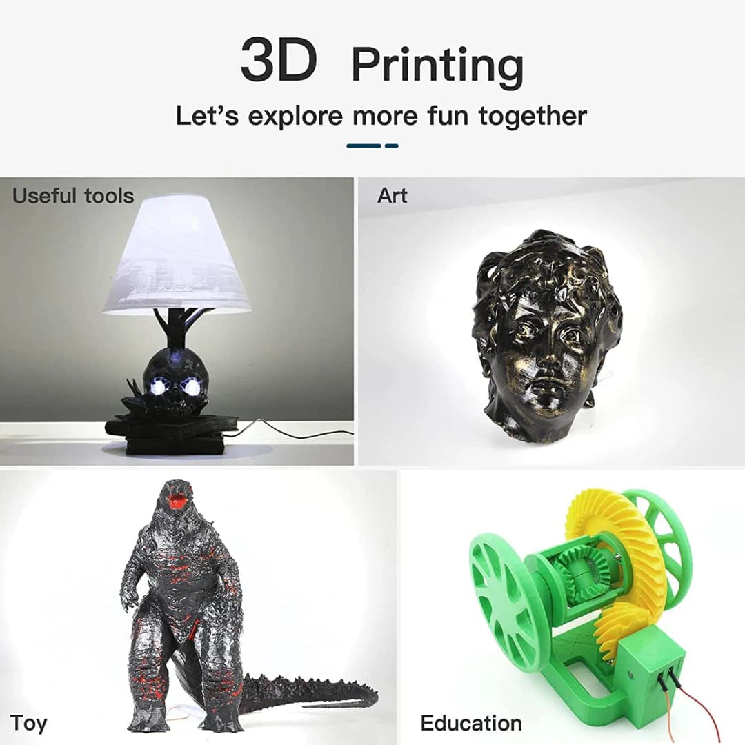 CREALITY  3D 1 كجم 1.75 مم خيط PLA بدون تشابك ترابط قوي دقة أبعاد +/-0.02 مم لـ Ender 3 V2 جميع طابعات FDM ثلاثية الأبعاد - 6