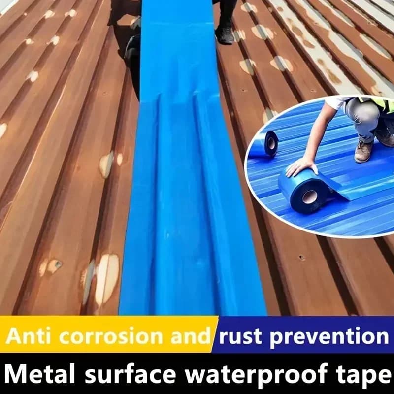 Waterproof leak repair Self-adhesive coil roof Iron sheet leak repair sticker Strong waterproof tape
