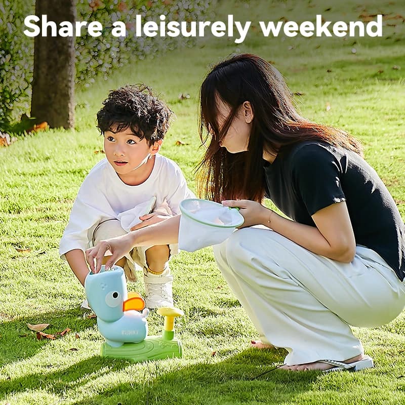 Air Launcher Toy Outdoor Soaring Flying Disc Flying Saucer Foot Launcher Kids Jump Sport Games Children Toys for Kids Boy Gifts - 3