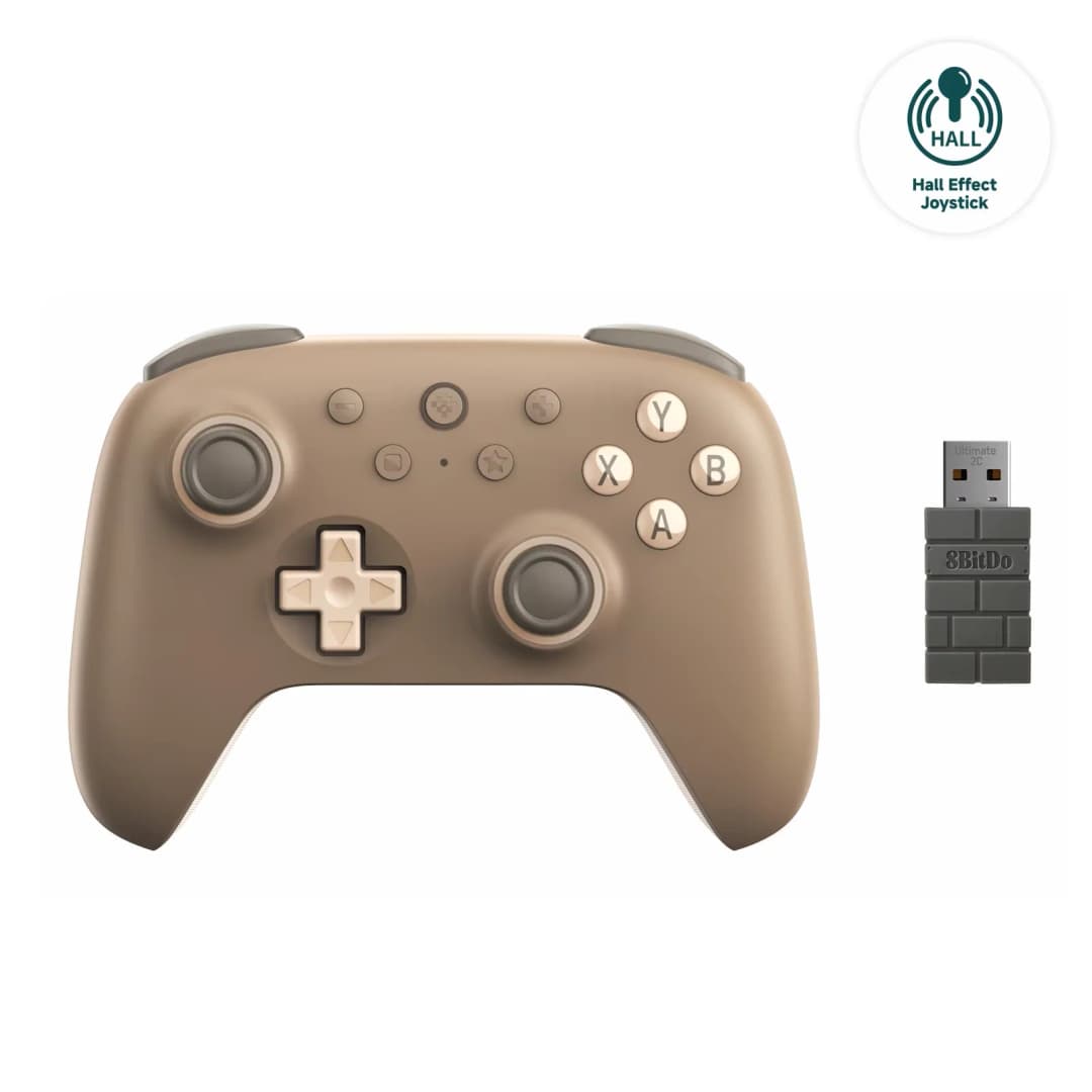 8BitDo Ultimate 2C Wireless Gaming Controller，Gamepad with Hall Effect for PC, Windows 10, 11, Steam Deck, Raspberry Pi, Android - 6