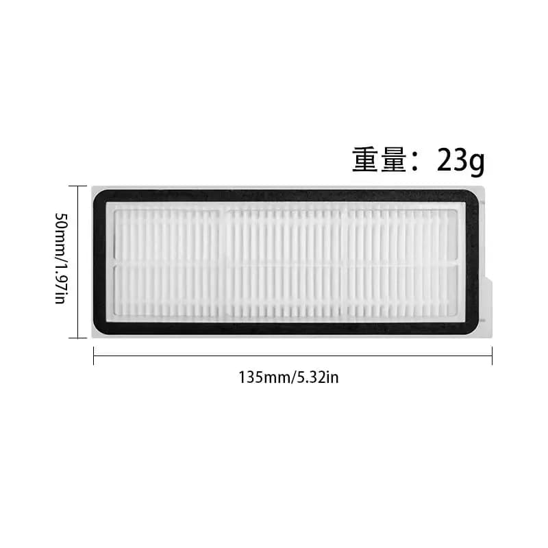 Roborock Qrevo L/QR 798/QV 35A/QR 598 Robot Vacuums Cleaner Accessory Dust Bag Main Side Brush Hepa Filter Mop Cloths Spare - 6