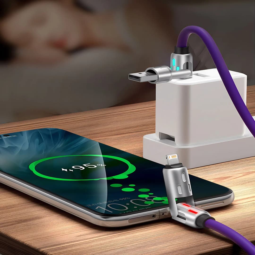 كابل 4 في 1 بقوة 240 واط من نوع USB C إلى USB C كابل شحن سريع PD لسامسونج آيفون 16 برو ماكس 15 آيباد شاومي سامسونج تابلت 1 متر كابل بيانات - 4
