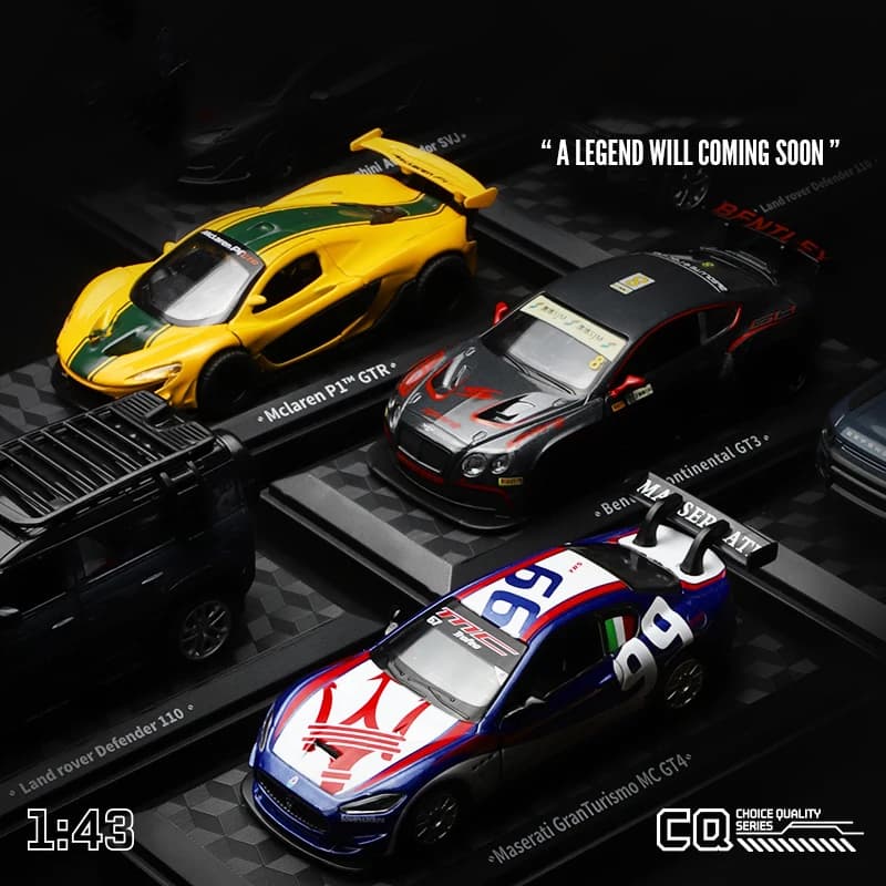 MSZ CCA 1:43 M4 DTM Gulf Station Shell Station McLaren Lamborghini Series Racing Alloy Model Toy Car Casting Pullback Function - 2