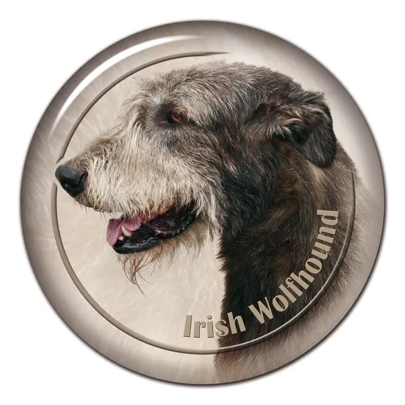 Removable Decal Irish Wolfhound Dog Pet Car Sticker Waterproof Accessories on Bumper Rear Window Laptop  13CM PVC KK - 2