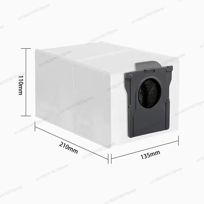 Dreame L40 Ultra / X40 Ultra Vacuum Cleaner Replacement Accessories Main Side Brush HEPA Filter Mop Cloths Dust Bag Spare Parts - 5