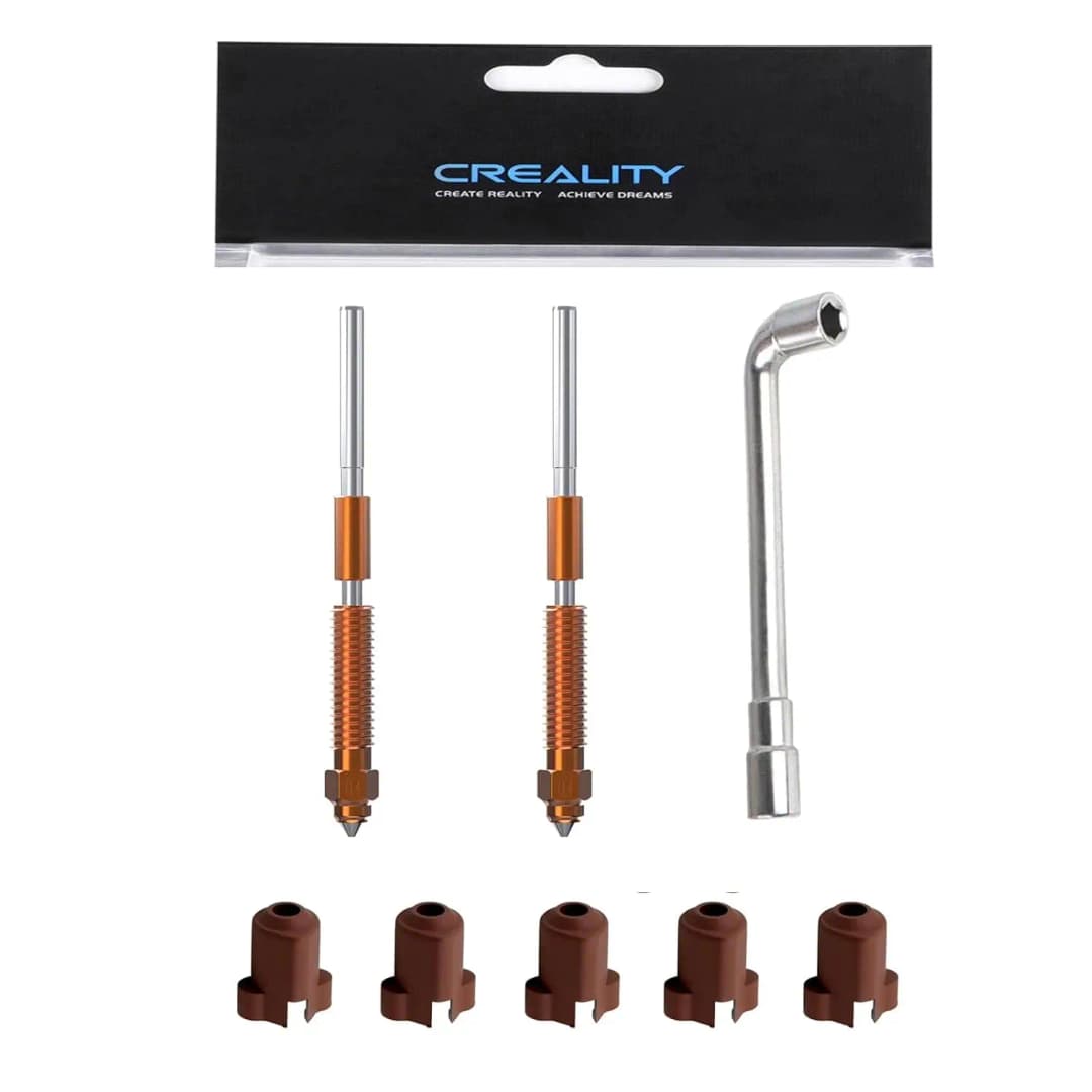 فوهة K1C من Creality، 1/3/5 قطع، لـ K1C, K1 Max, K1 SE, Ender 3 V3/3 V3 Plus، مجموعة فوهة استبدال سريع Unicorn، مجموعة فوهة بتدفق عالي