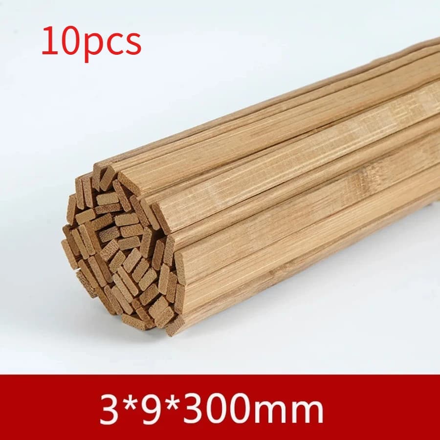 Bamboo Wood Material DIY Building Model Supplies Handmade Craft Furniture Lantern Making Ornaments - 6