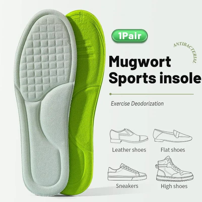 النعال الرياضية للأحذية 5D تدليك لينة مزيل العرق تنفس امتصاص الصدمات وسادة تشغيل النعال للأقدام الرجال النساء - 6